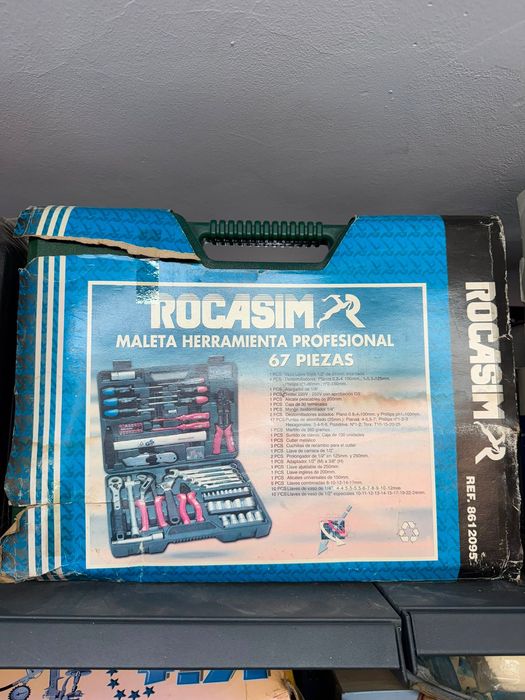 Mala de ferramentas profissional Rocasim – 67 peças