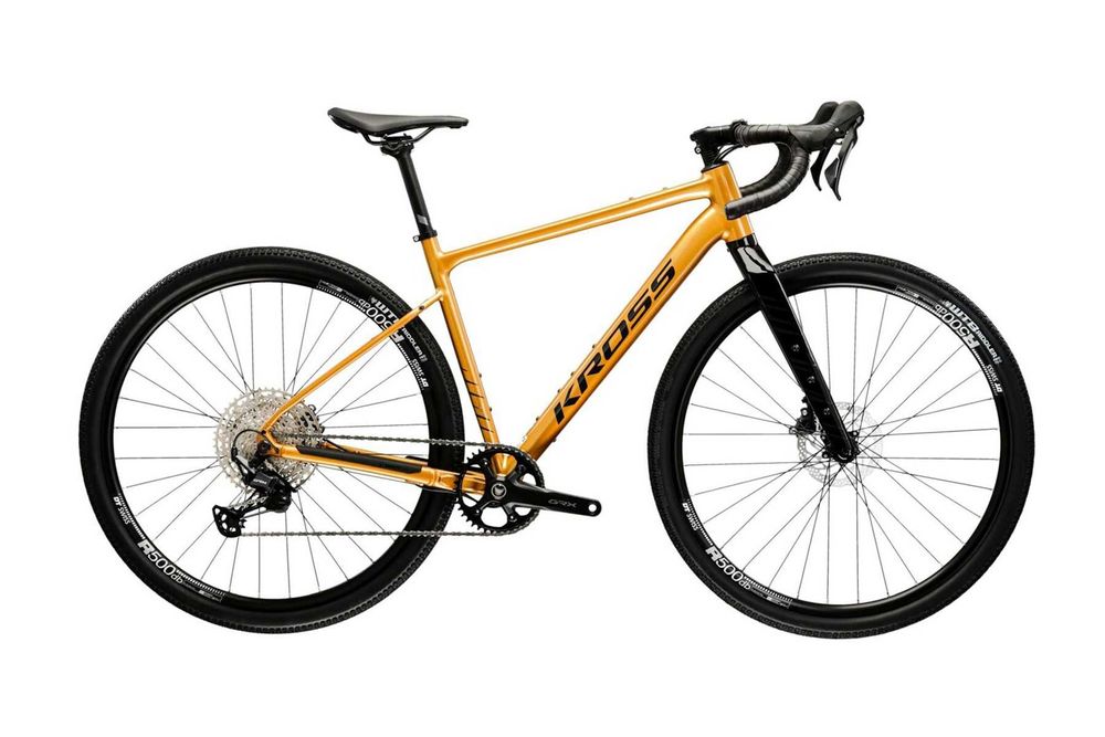 Rower gravel KROSS Esker 5.0 GRX Złoty 28" NOWEJ GENERACJI GEN2
