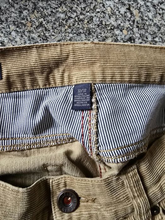 Męskie spodnie sztruksowe Tommy Hilfiger