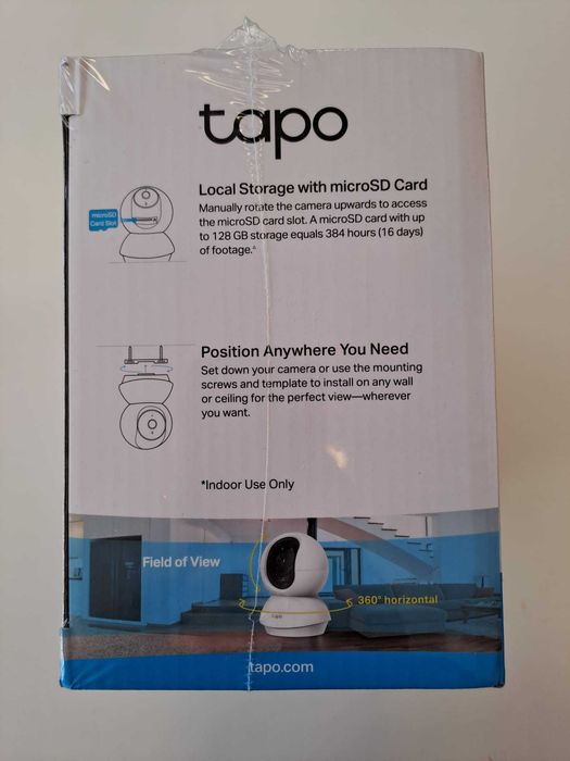 Câmara TP-Link Tapo TC70 Home Security Wi-Fi PAN/TILT