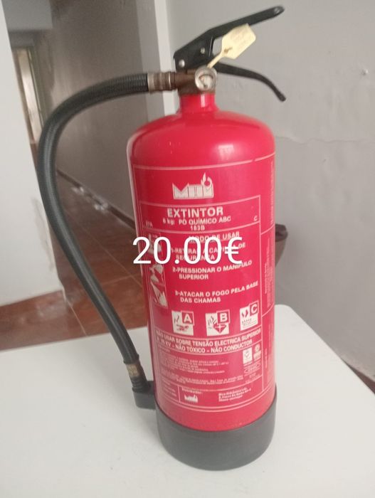 Extintor zona de olhão