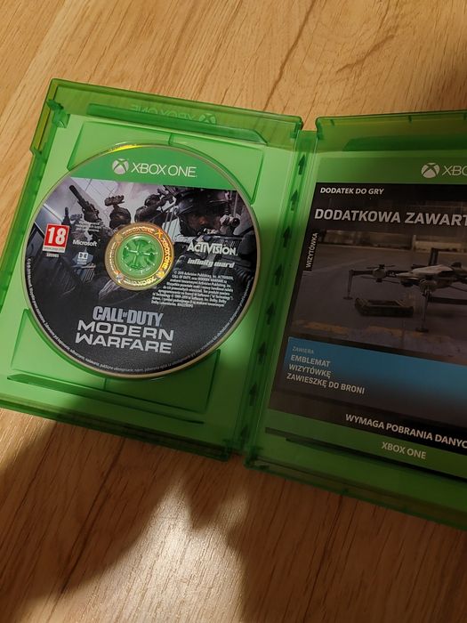 Cod call of duty modern warfare xbox one s x series Polska wersja