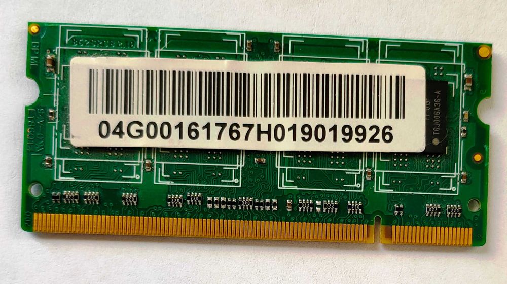 Модуль памяти adove1a0834e 1gb 1rx8 pc2-6400s-555, для нетбука, б/у