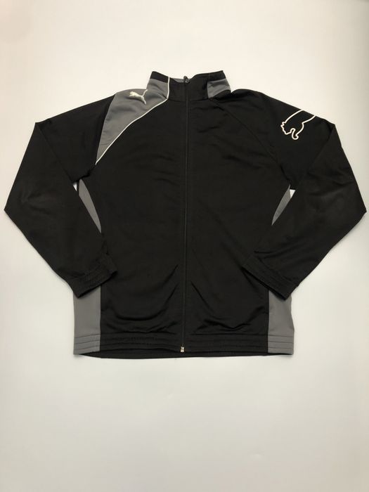 Czarna bluza bez kaptura pumy