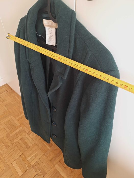 Płaszczyk wełninay butelkowy