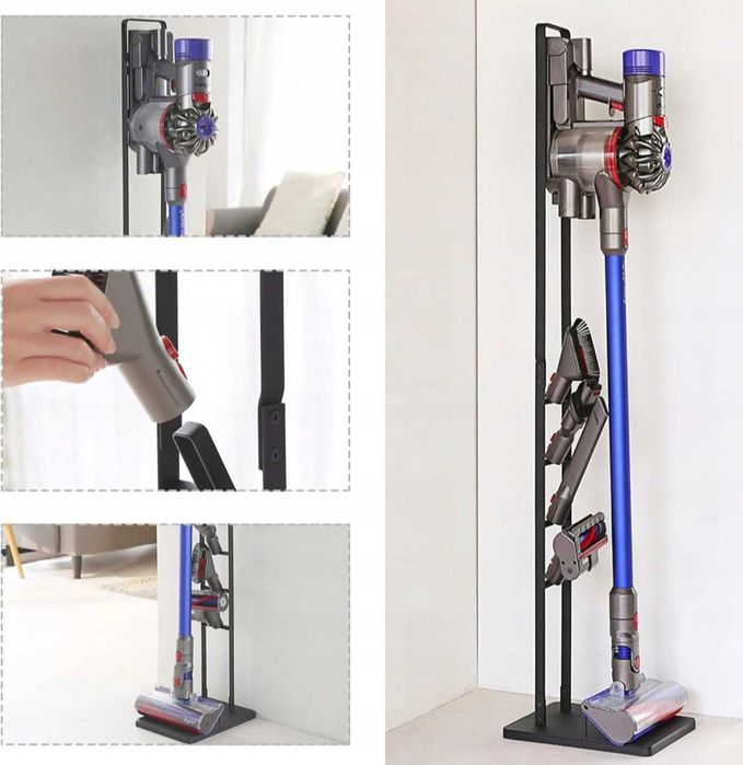 Nowy Stojak do Odkurzaczy Dyson V7 V8 V10 V11 V12 V15 GEN5 Metalowy
