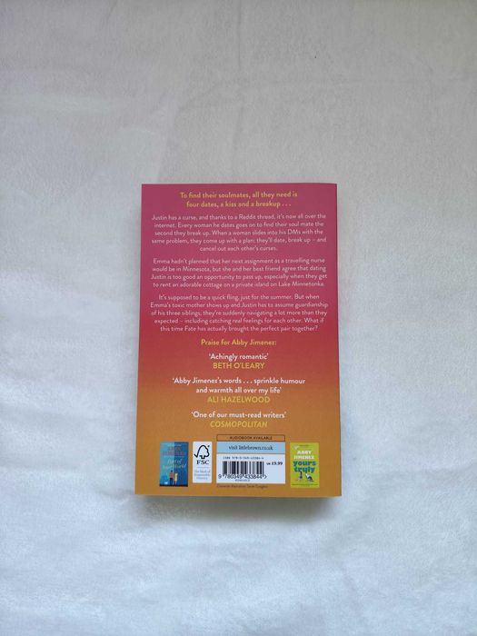 Just For The Summer de Abby Jimenez - Livro em Inglês