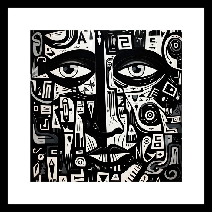 Plakat 20x20cm Labirynt Myśli
