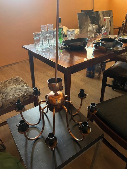 Żyrandol retro klasyk