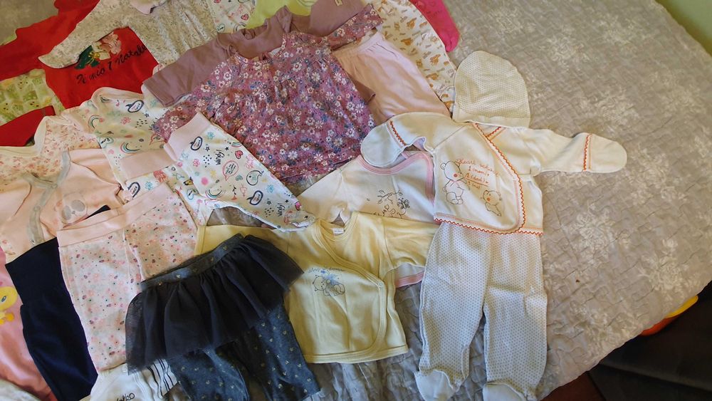 Одяг на дівчинку 56 розмір Пакетом або вроздріб.