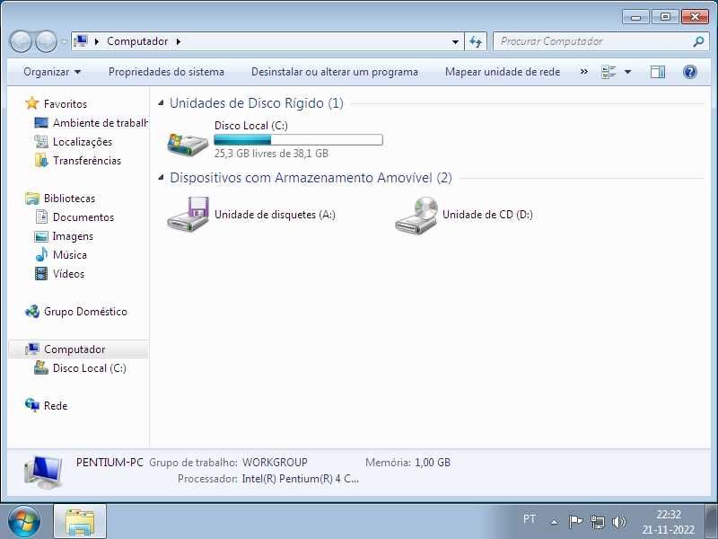 Desktop PC MSI COMPAQ MS-6577 PENTIUM 4 RECONDICIONADO