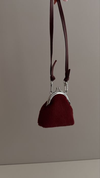 маленька сумка з еко-хутра