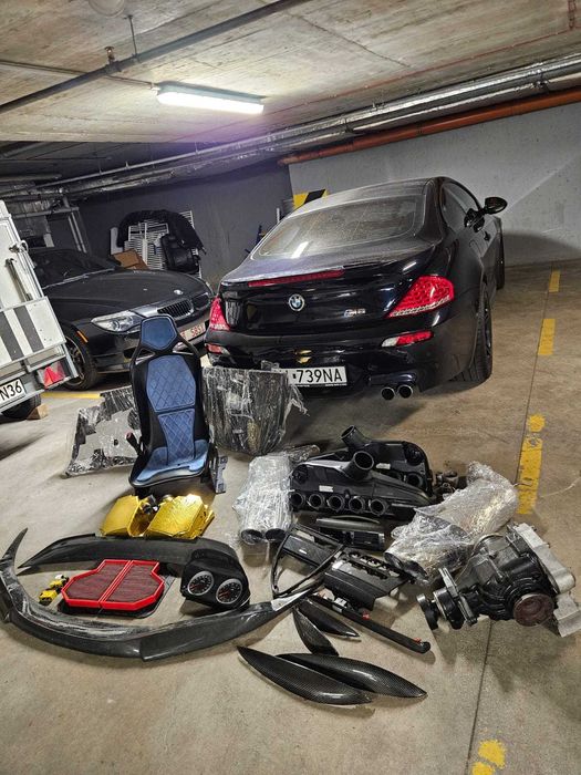 Pakiet M6 E63 CSL - Dyfer 3.91 Dinan, licznik 360km/h, 6.9s 100-200