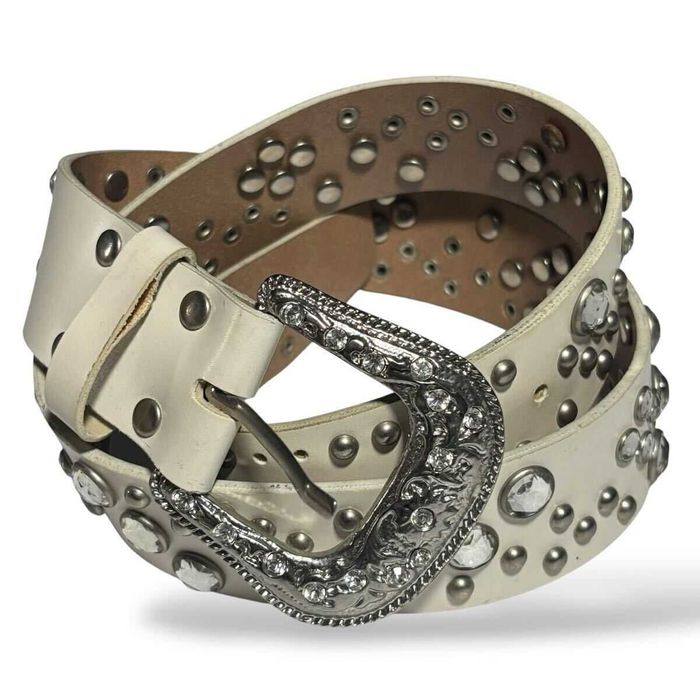 Japanese Label studs belt