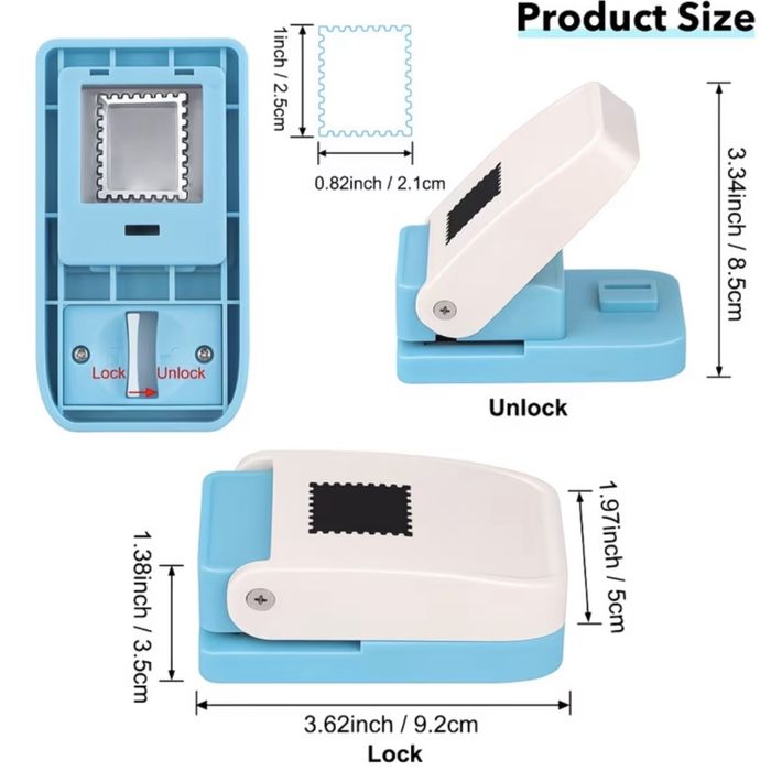 Дирокол фігурний, вирізати марки