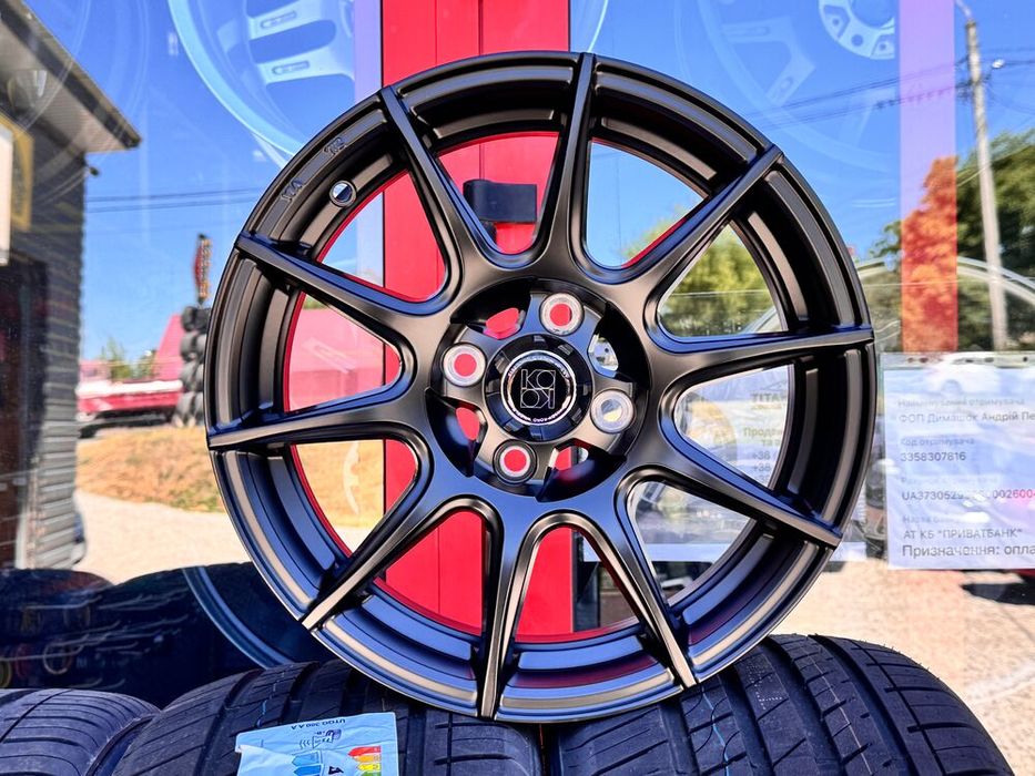 Диски нові R15 4x100 Nissan Kicks Note Mitsubishi Mirage Toyota Aqua H