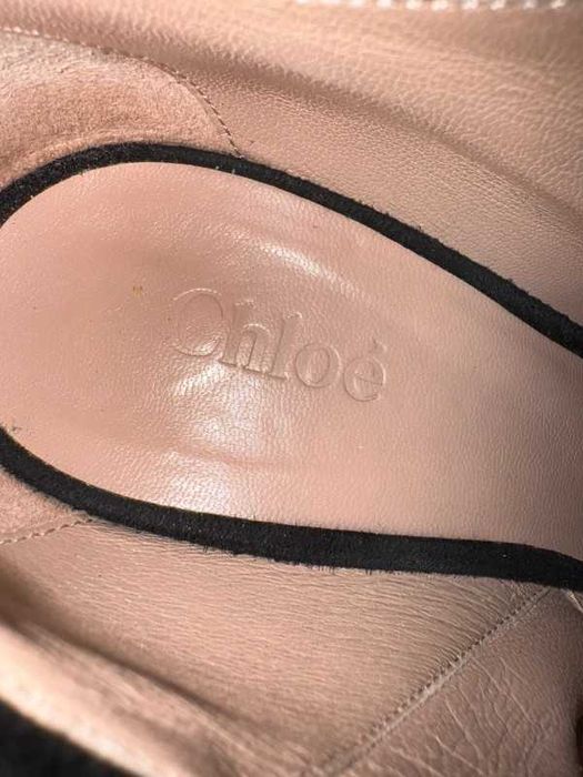 Chloé Heels Fringe Ankle Boots 39 buty na obcasie botki z frędzlami