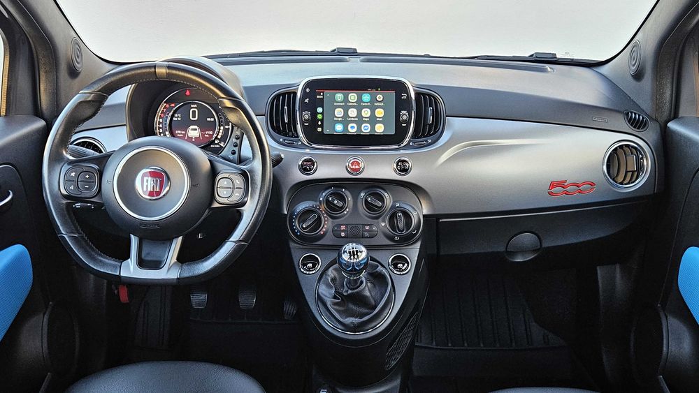 Fiat 500S Sport  0.9 105Cv Turbo – 2017 - 72mil Km – Nacional – CarPlay/Android Auto - Excelente estado