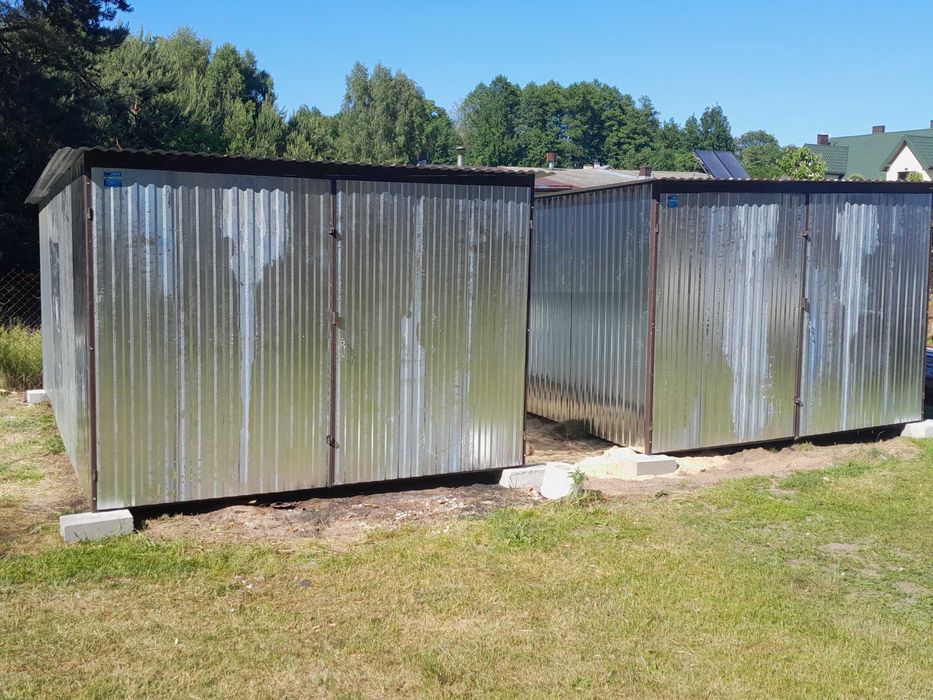 Garaż blaszany garaze 3x5 II gatunek PRODUCENT PROMOCJA