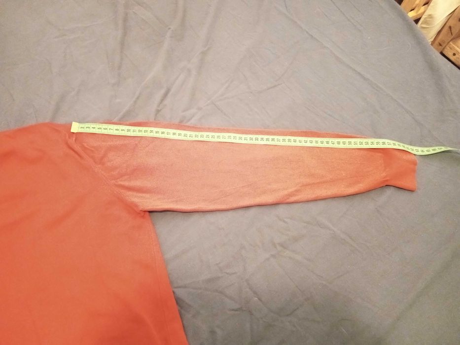 Czerwony sweter męski r. M Yorn