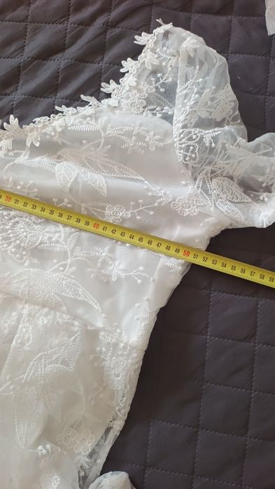 Nowa Suknia Ślubna Glamour Koronkowa Plus Size