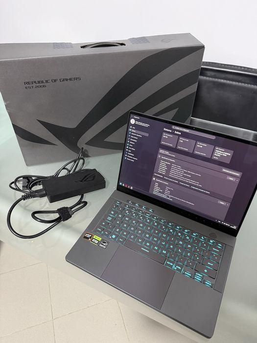 ASUS ROG Zephyrus G14 2024 — Ryzen 9 / RTX 4070 / 32GB / OLED 3K 120Hz