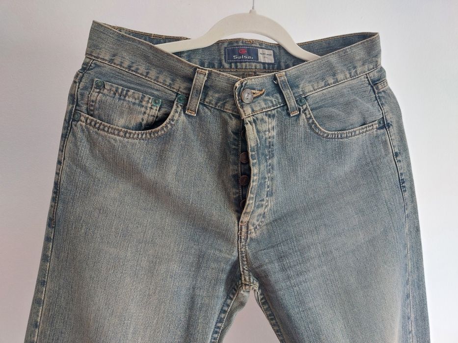 Calças de Ganga de Homem, sem uso, Marca Salsa (30/38)