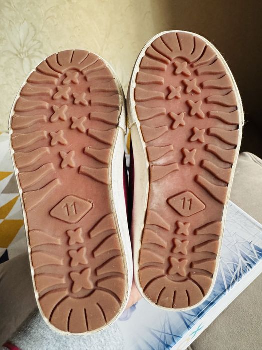 Хайтопи, кросівки рожеві Next на весну розмвр 29-30