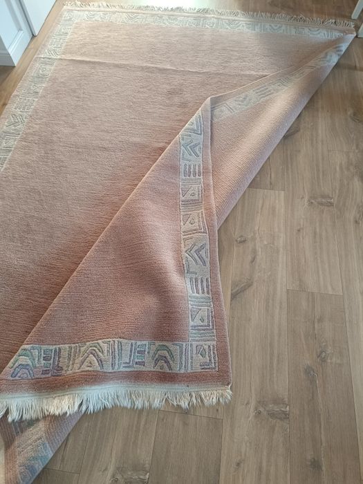 Piekny dywan wełniany ręcznie tkany Nepal 173 × 245 cm