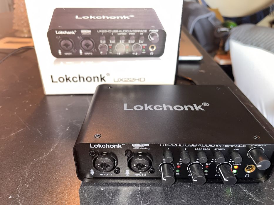 Interface de audio LOKCHONK UX22HD
