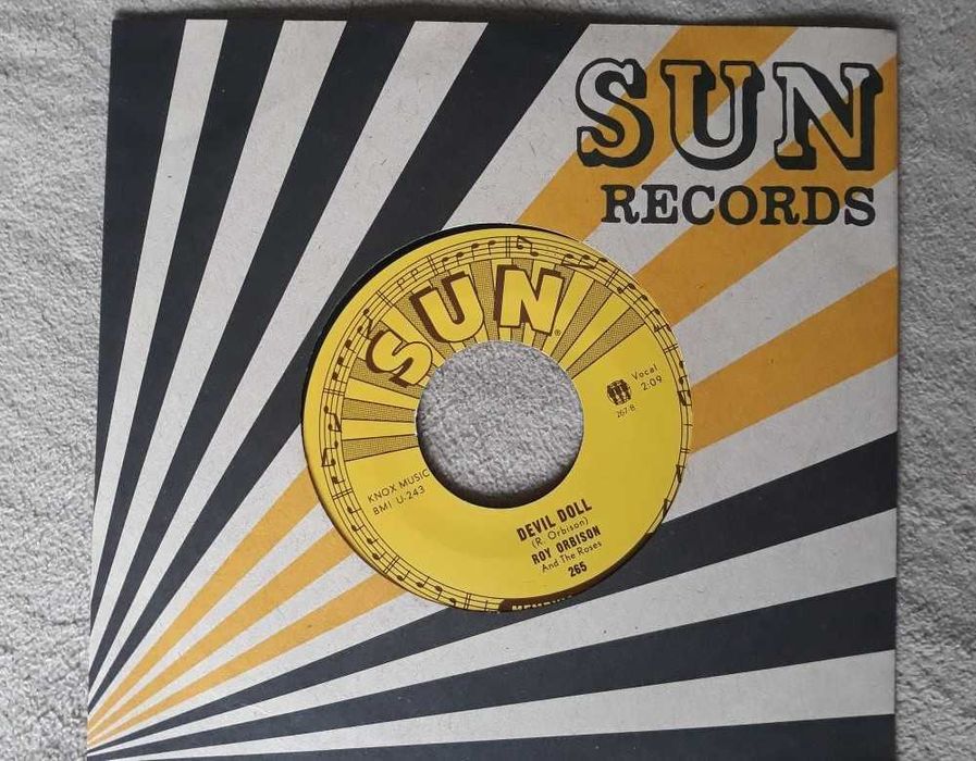 Disco de Vinil Single Roy Orbison "Sweet & Easy to Love B/W Devil Doll" Novo