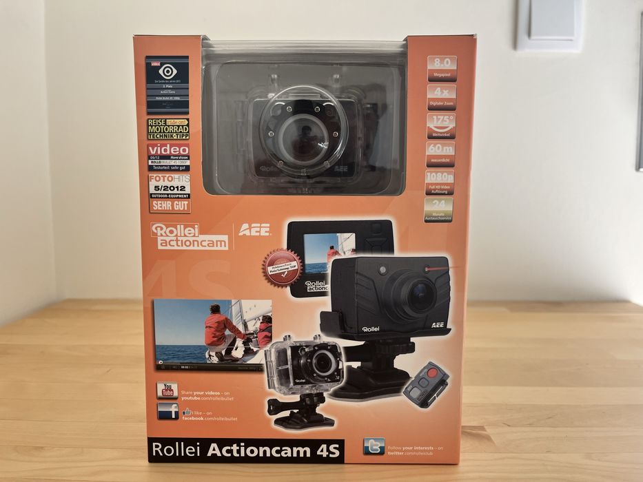 Camera de ação em ótimo estado