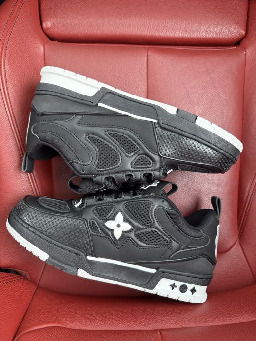 (БЕЗ ПЕРЕДОПЛАТИ) Louis Vuitton Skate Sneaker Black луї вітон чорні