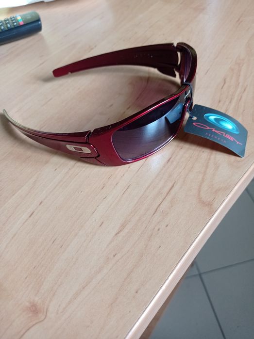 okulary OKEY EYEWEAR czerwone+ etui + ściereczka