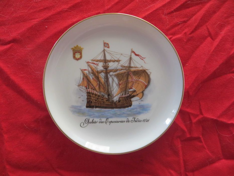 Prato Vista Alegre: Galeão das Especiarias das Índias 1521