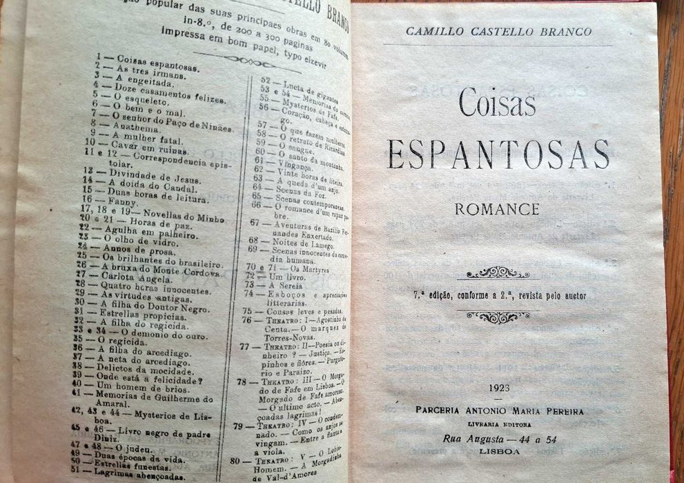 Coleção de Camilo Castelo Branco (40 volumes)