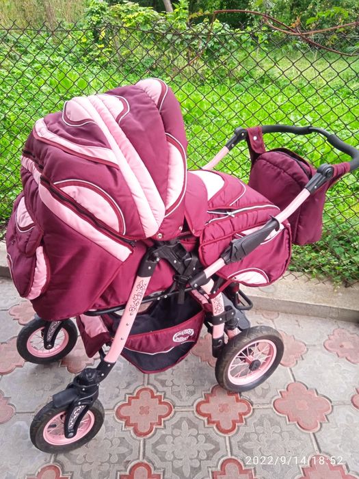 Дитяча коляска 2 в 1.