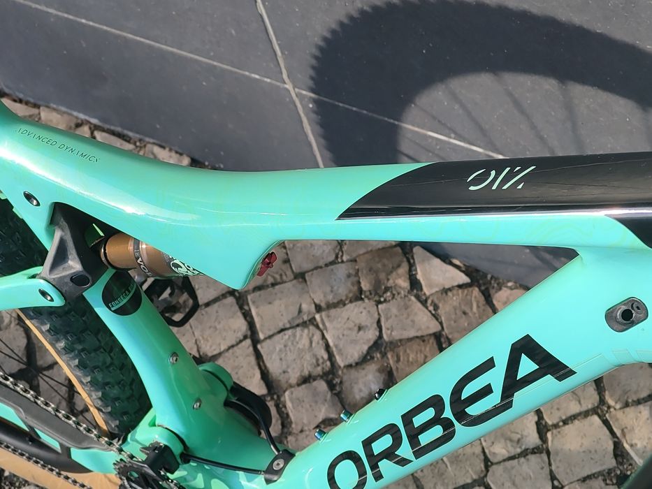Orbea OIZ m10
Tamanho L
Rodas mavic crossmax SL alum