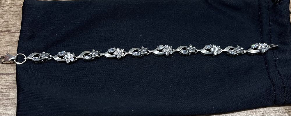 Срібний браслет 18 см