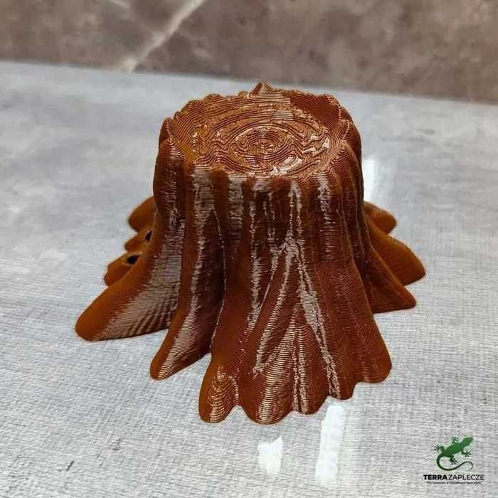 Zestaw kryjówek do terrarium - wisząca 2x3x1,2 oraz stojąca 10x11x5,5