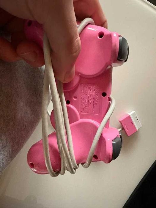 PlayStation 2 pad oryginał Sony dualshock 2 pink zadbany stan bdb ps2