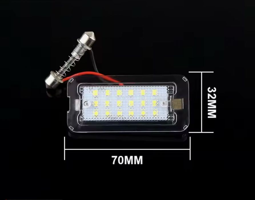 мот освітлення подсветка номера Fiat 500