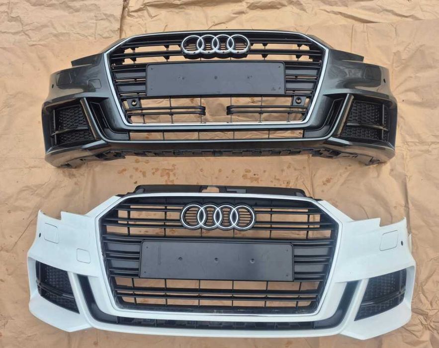 Audi A3 8V Передний бампер В ЦВЕТ S-LINE разборка ауди а3 8в