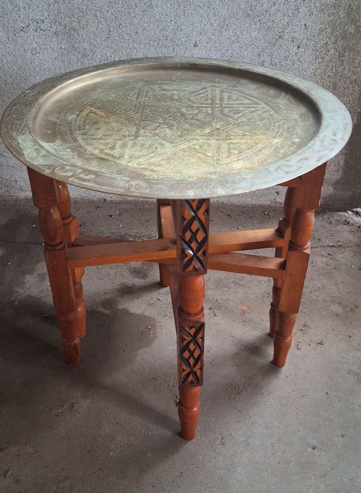 Mesa Tradicional de Chá Marroquina