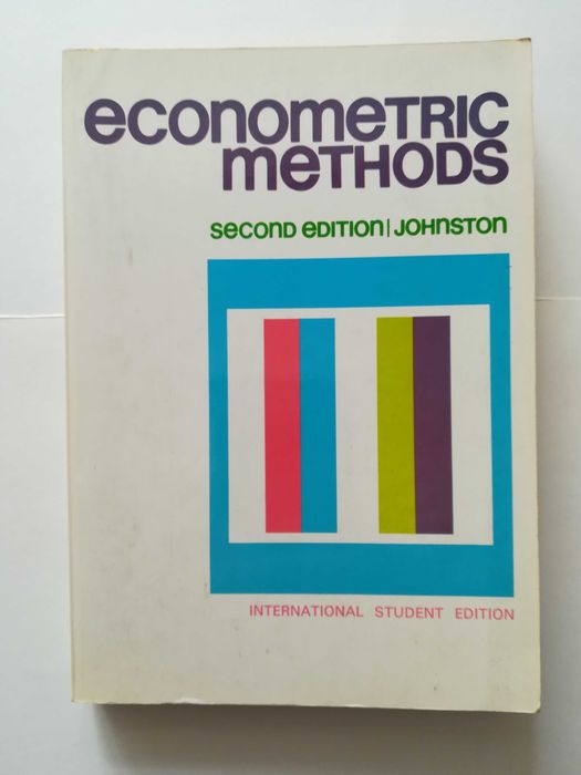 livro - Econometric methods.