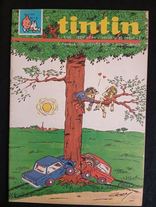 BD Colecionável Tin tin N°1 a N°8