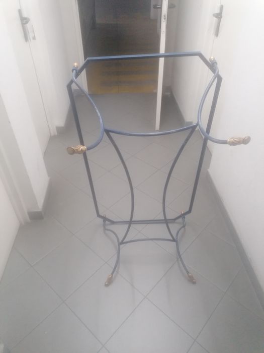 Conjunto 2 mesas ferros