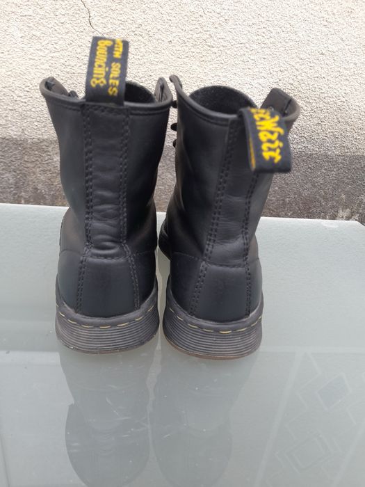 Ботинки жіночі шкіряні  Dr. Martens 1460 Mono Black