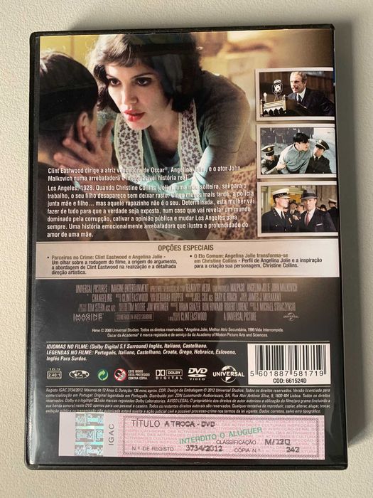 [DVD] A Troca (Changeling)