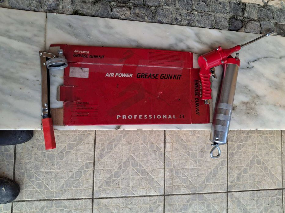 Bomba de Massa Pneumática e Manual - Profissional